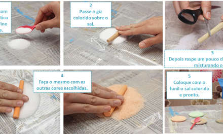 DIY: Areia Colorida